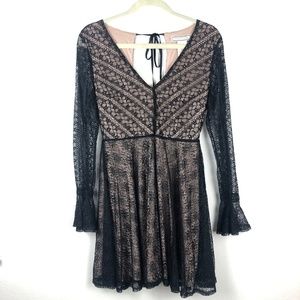 Black Lace Cocktail Dress